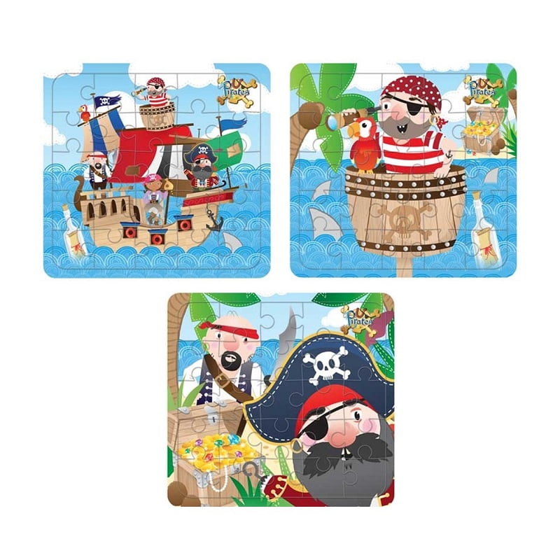 Jamala toys - Mini puzle pirāti