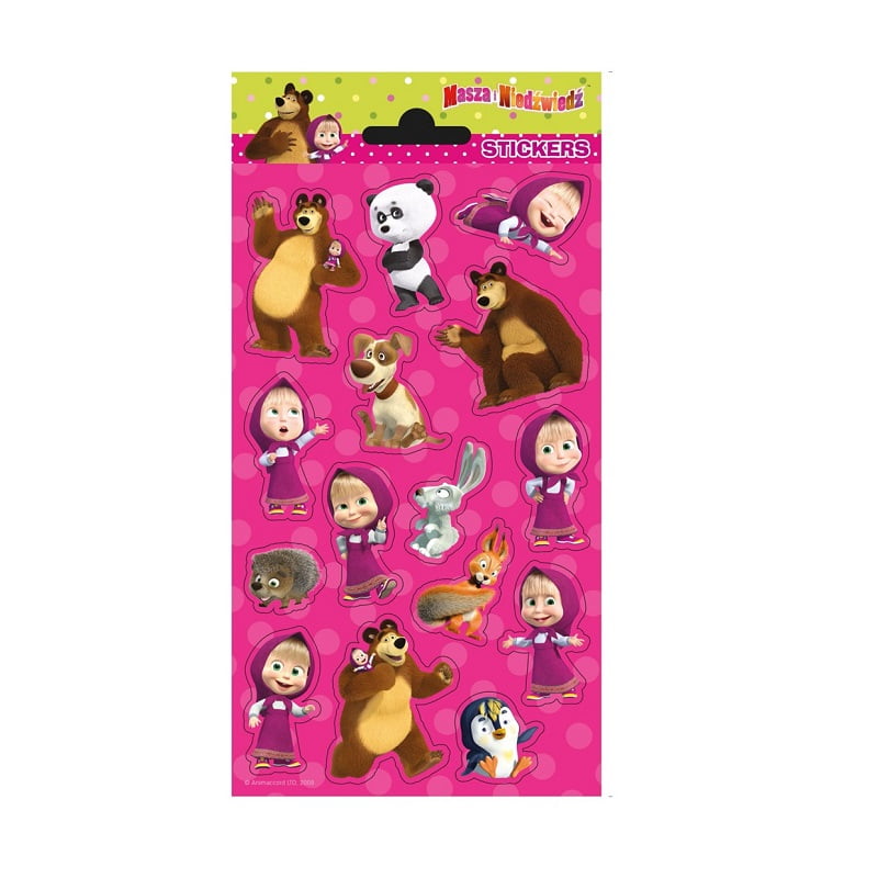 Jamala toys - Stickers Masha and the bear