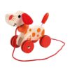 Joueco - Wooden pull puppy