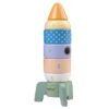 Joueco - Wooden stacking rocket The Wildies Family