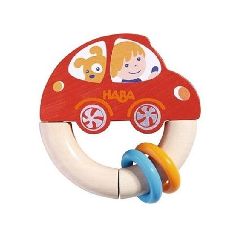 Haba Wooden rattle - Car