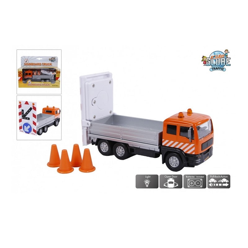 Kids Globe Truck with traffic signs
