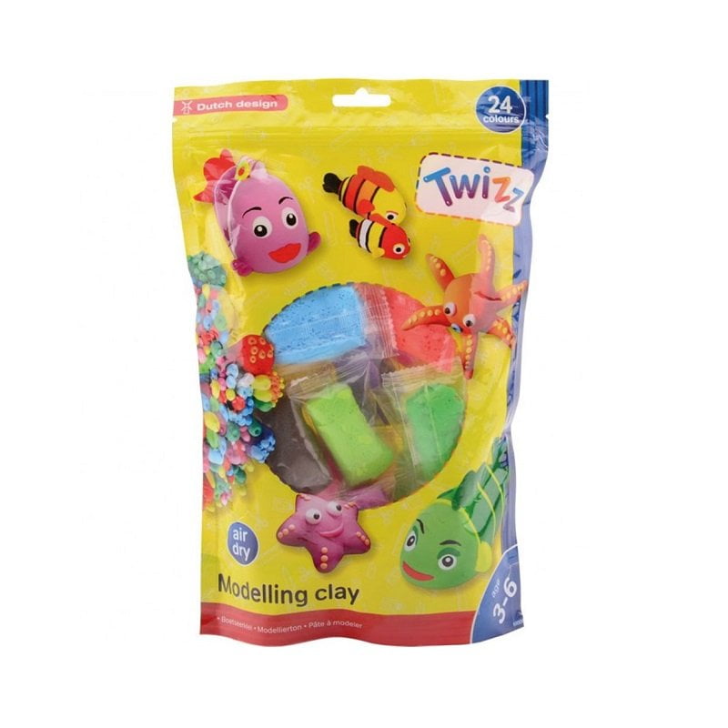 Twizz Modelling clay - 24 colours