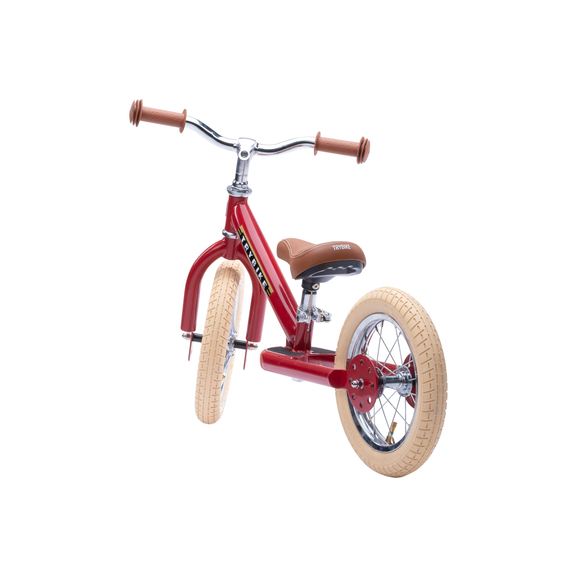 Trybike steel balance bike - Red