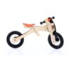 Trybike Деревянный велосипед 4 в 1 - Оранжевое сиденье
