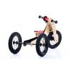 Trybike wooden bike 4 in 1 - Red seat