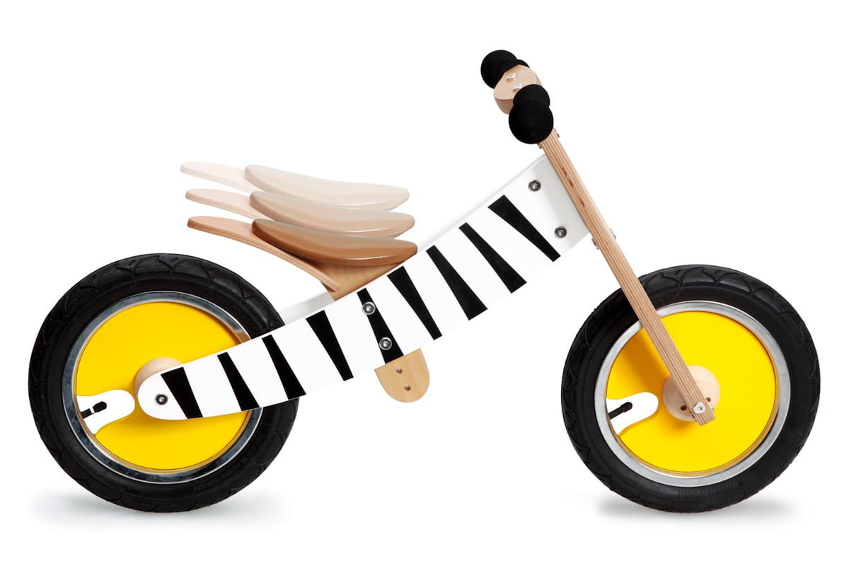 Scratch Balance Bike - Zebra Basil