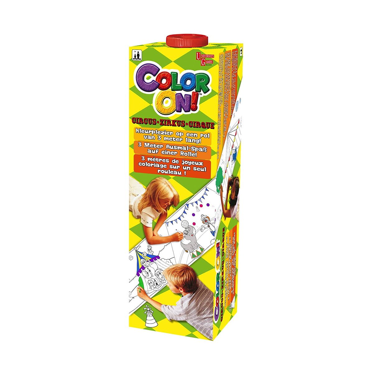 Colouring paper roll - Circus