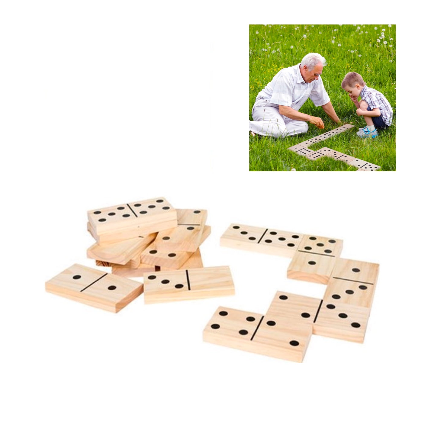 Big Domino game in a bag