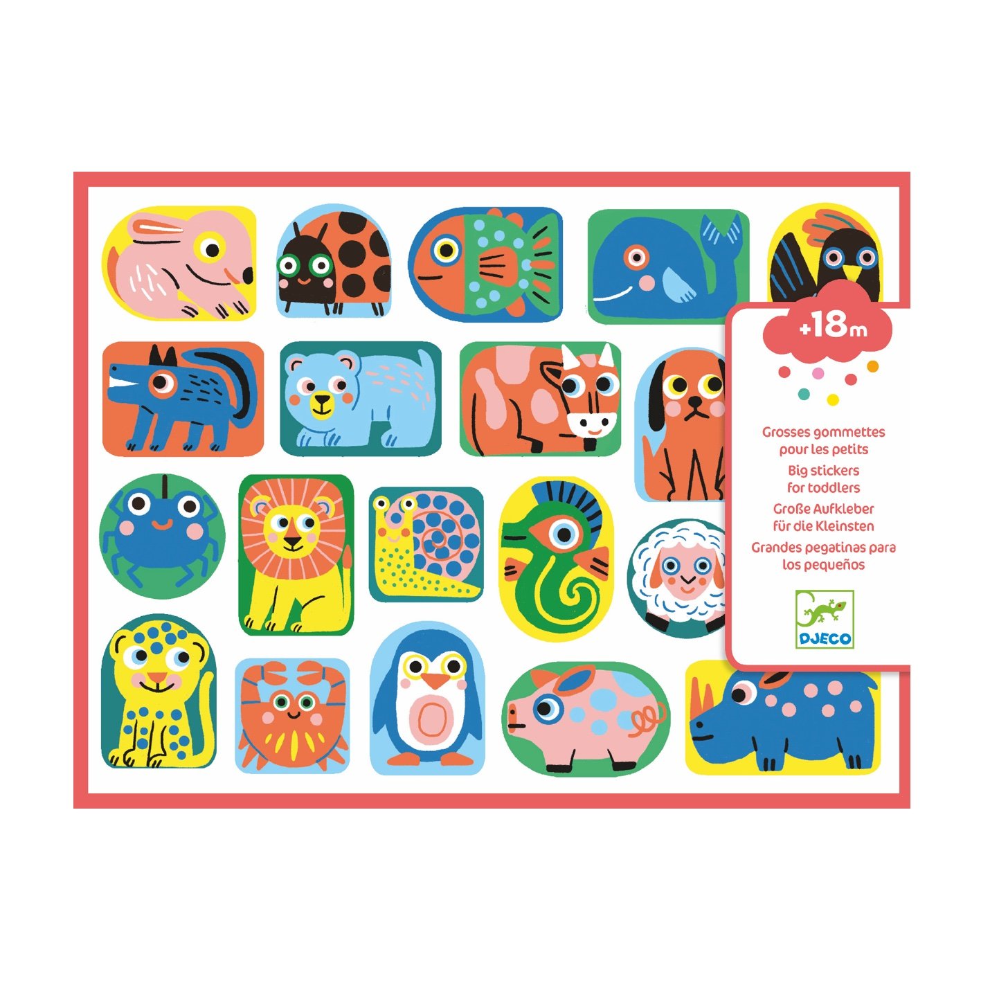Large stickers - Animals and insects