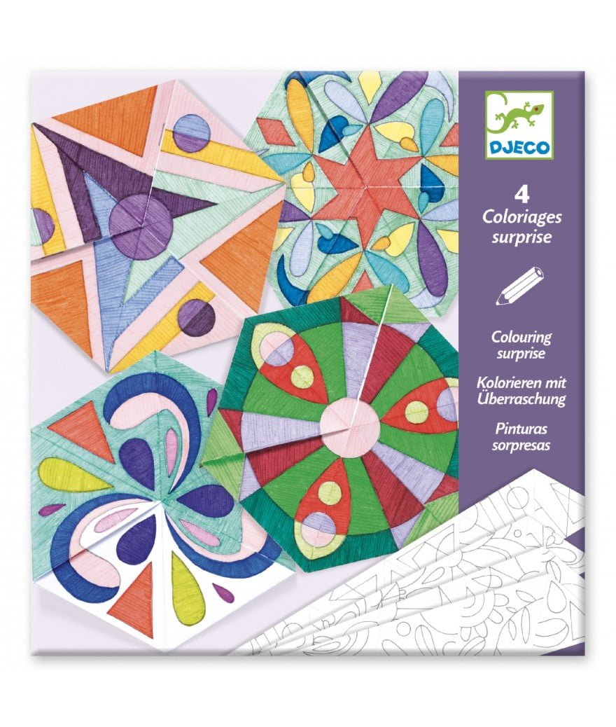 Colouring surprises - Rosette mandalas