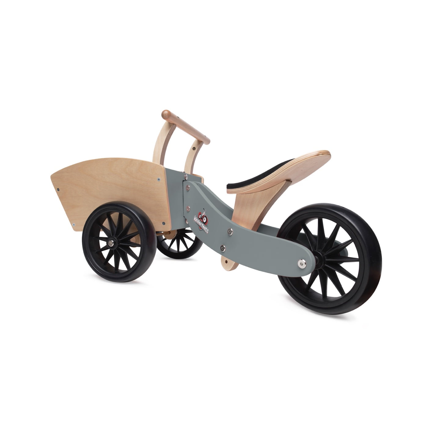 SAMPLE MODEL Kinderfeets Bike - Gray Carrier