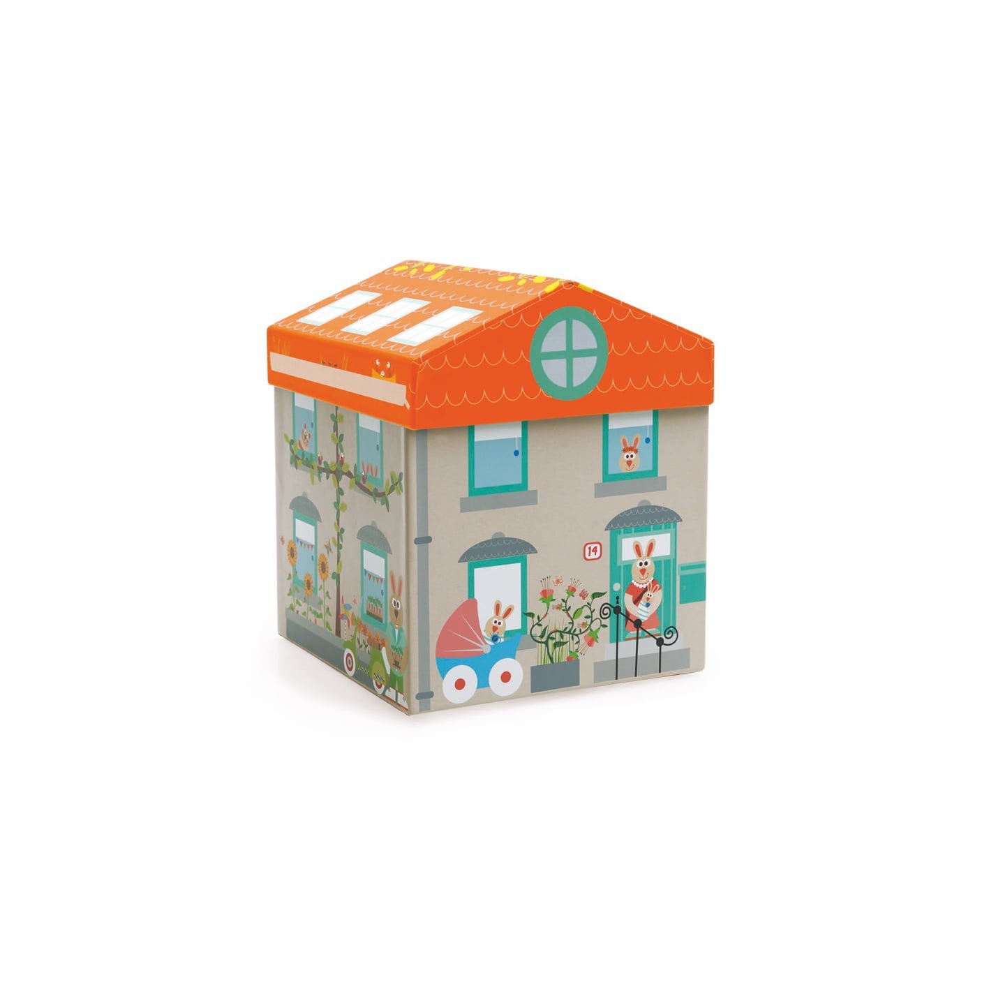 Scratch Игральная коробка - Дом