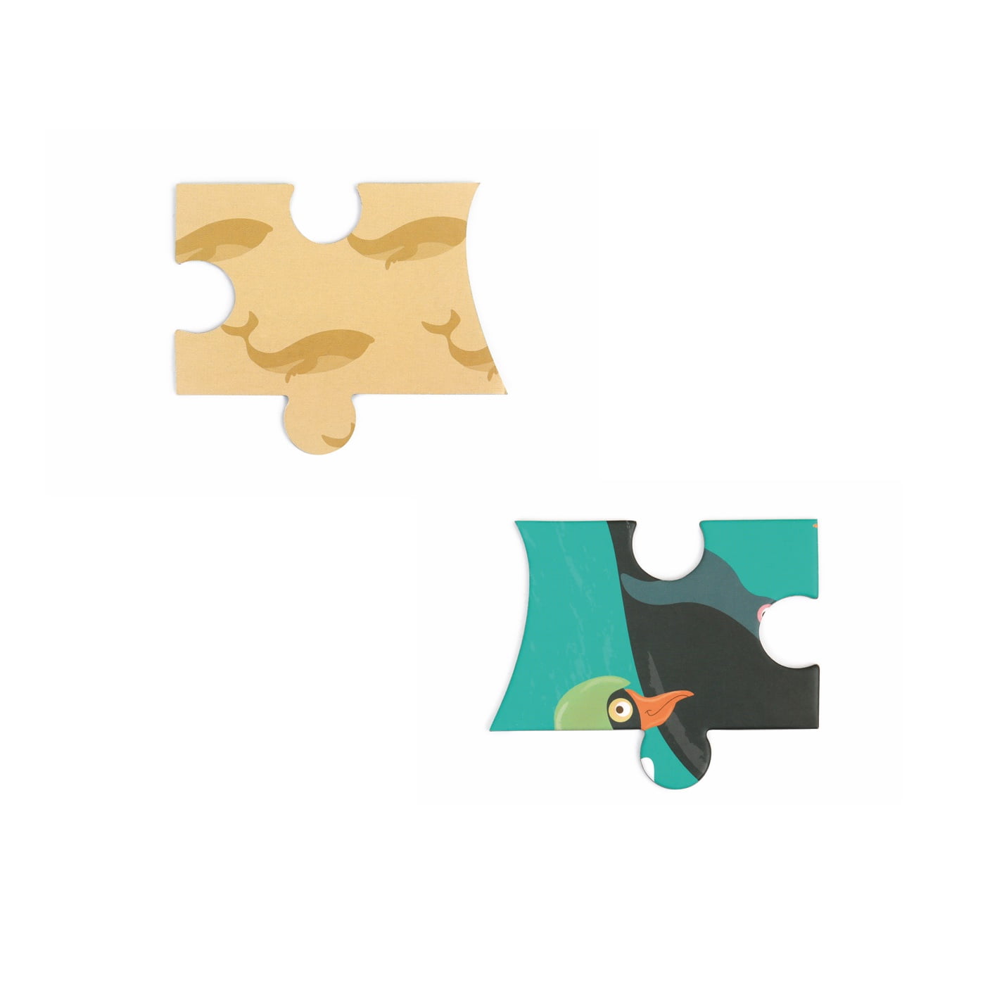 Scratch Puzzle - Whale 60 pcs.